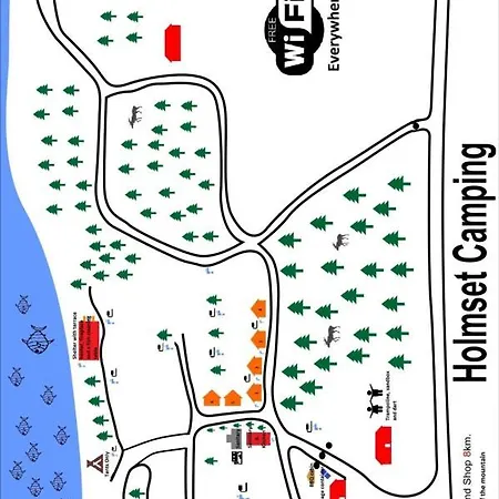 Camping Holmset And Fishing